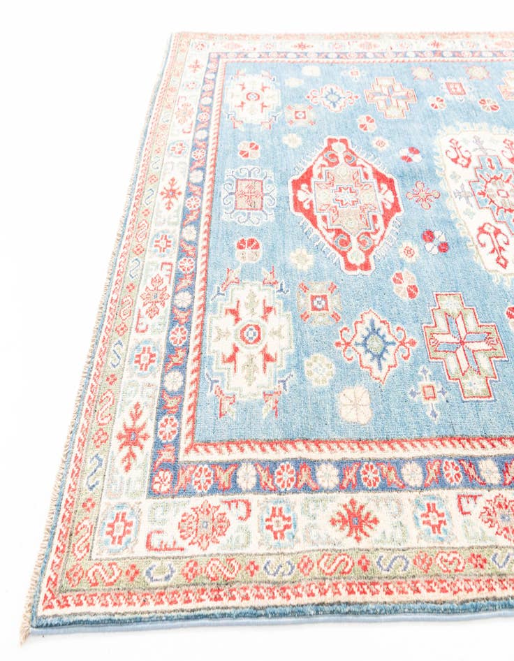 Detail image of 5' 1 x 6' 10 Hand Knotted Kazak Rug
