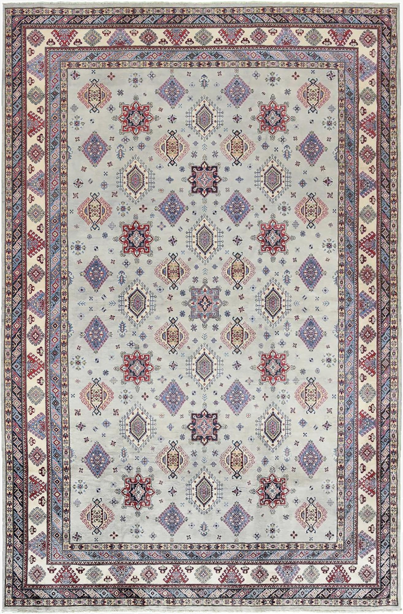  11' 8 x 17' 9  Hand Knotted Kazak Rug