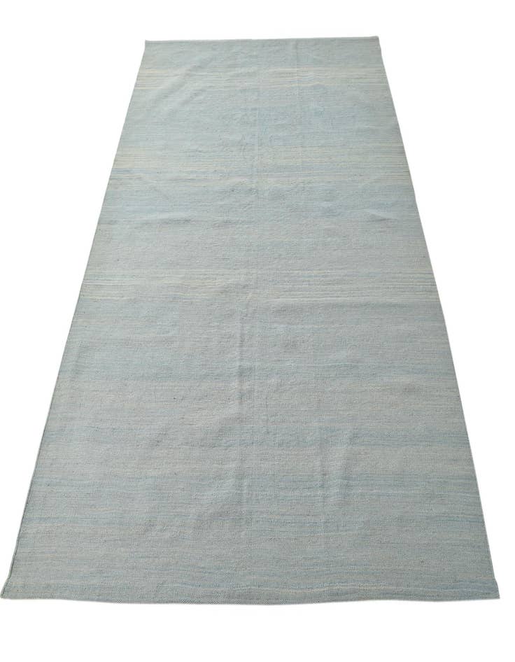 Detail image of  5' 9 x 7' 9  Hand Woven Kilim Modern Wool Rug