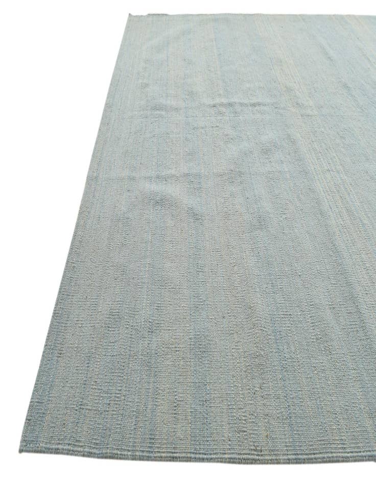 Detail image of  5' 9 x 7' 9  Hand Woven Kilim Modern Wool Rug