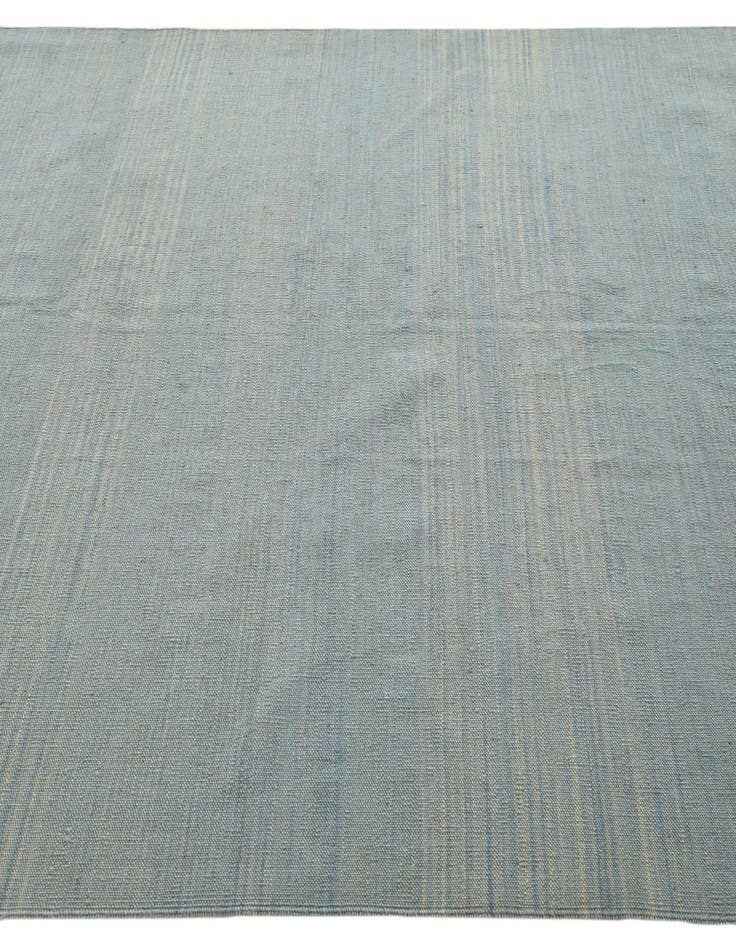 Detail image of  5' 9 x 7' 9  Hand Woven Kilim Modern Wool Rug