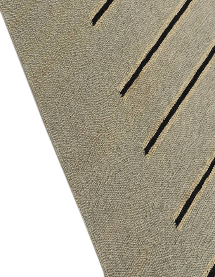 Detail image of  4' 3 x 5' 10  Hand Woven Kilim Modern Wool Rug