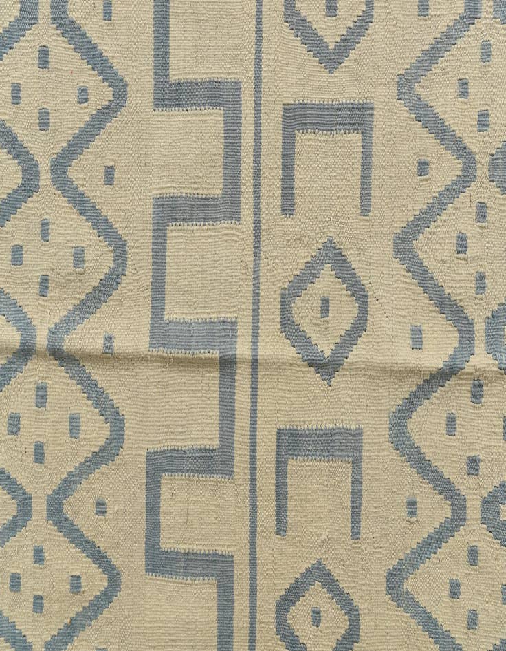 Detail image of  7' x 9' 9  Hand Woven Kilim Modern Wool Rug