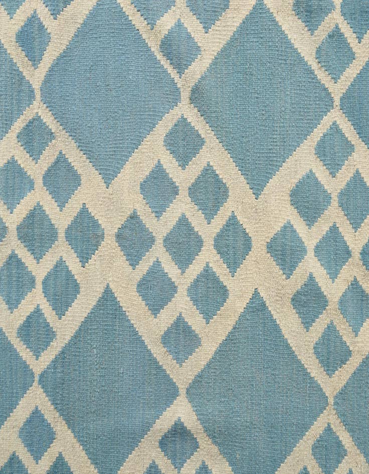 Detail image of  8' 9 x 9' 8  Hand Woven Kilim Modern Wool Rug