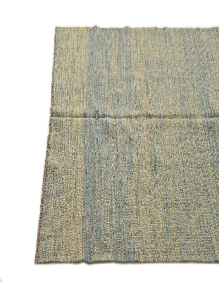 Detail image of  3' 10 x 6'  Hand Woven Kilim Modern Wool Rug