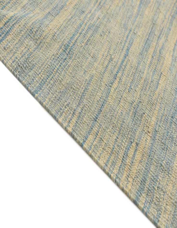 Detail image of  4' 1 x 6'  Hand Woven Kilim Modern Wool Rug