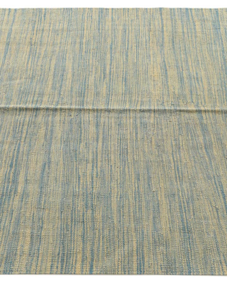 Detail image of  4' 1 x 6'  Hand Woven Kilim Modern Wool Rug