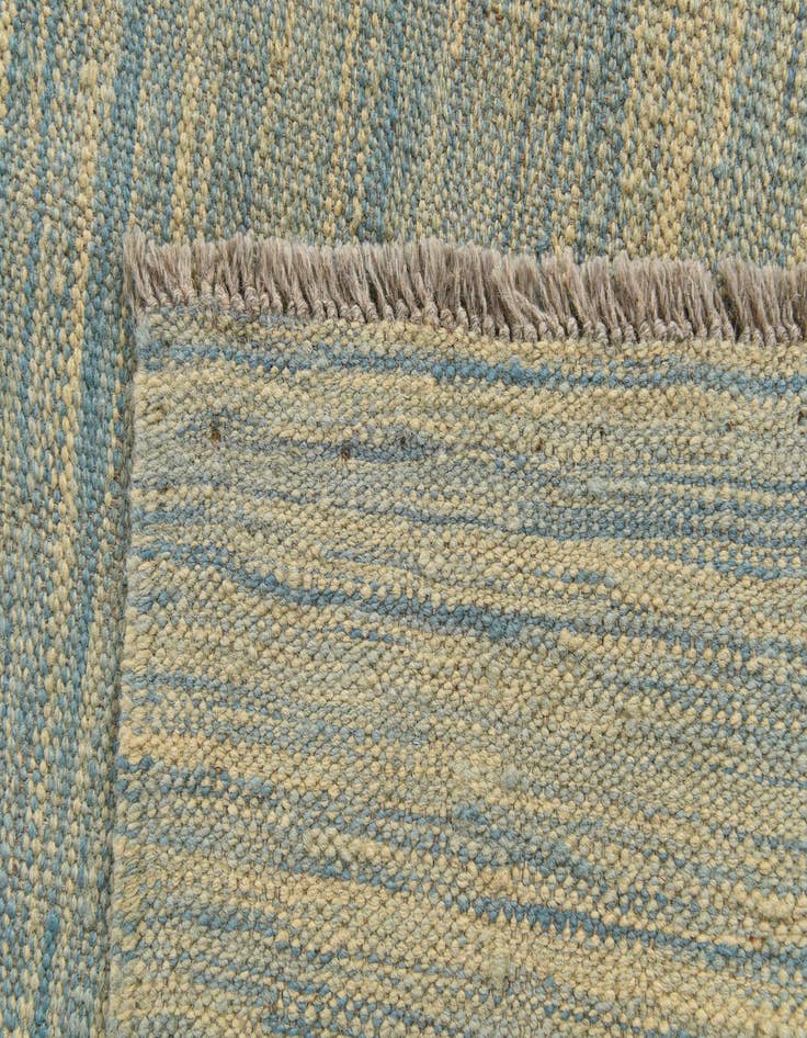 Detail image of  4' 1 x 6'  Hand Woven Kilim Modern Wool Rug