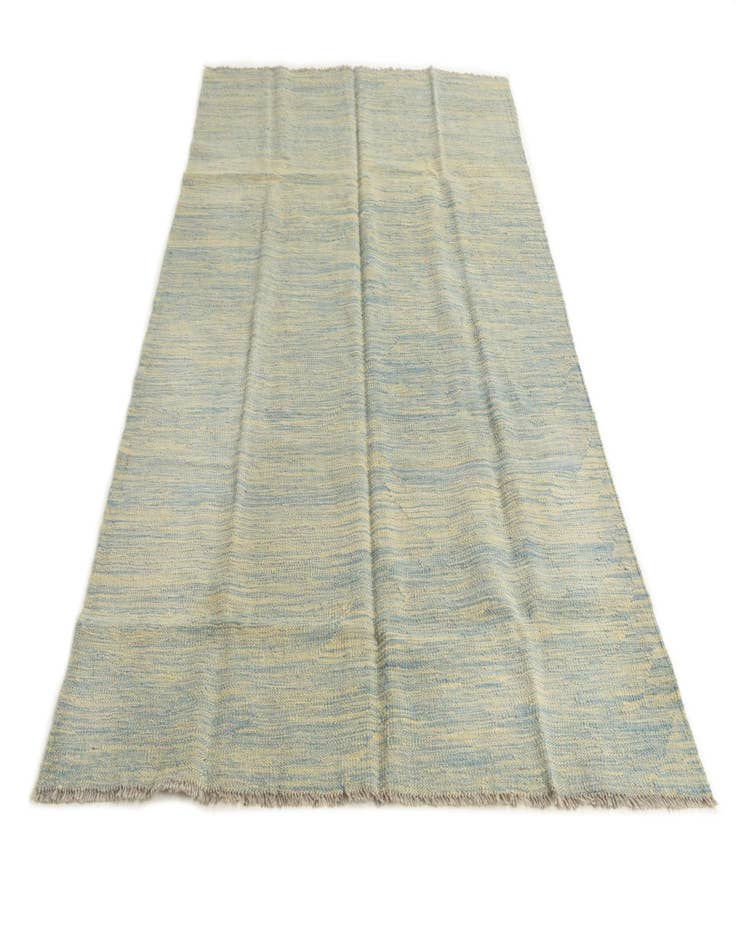 Detail image of  4' 2 x 6' 5  Hand Woven Kilim Modern Wool Rug