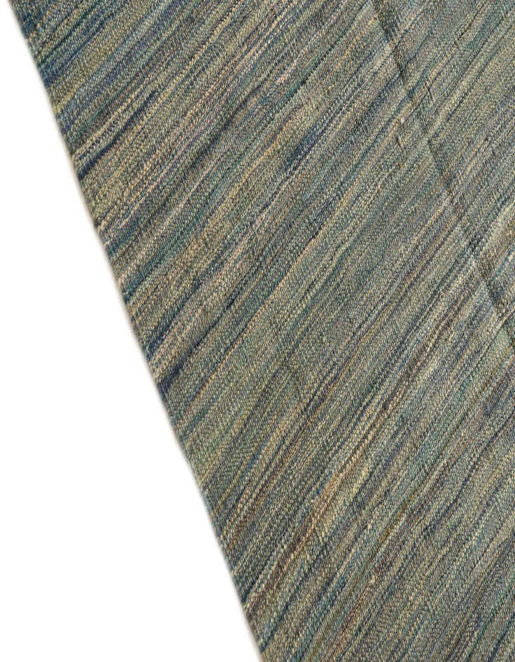 Detail image of  6' 4 x 9' 6  Hand Woven Kilim Modern Wool Rug