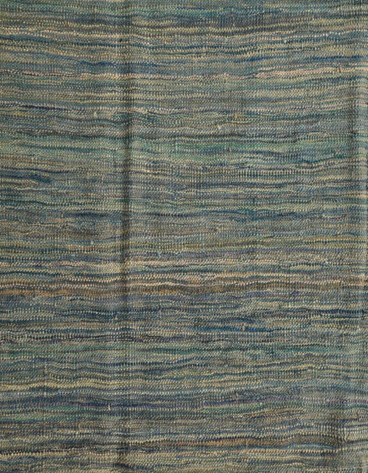 Detail image of  6' 4 x 9' 6  Hand Woven Kilim Modern Wool Rug