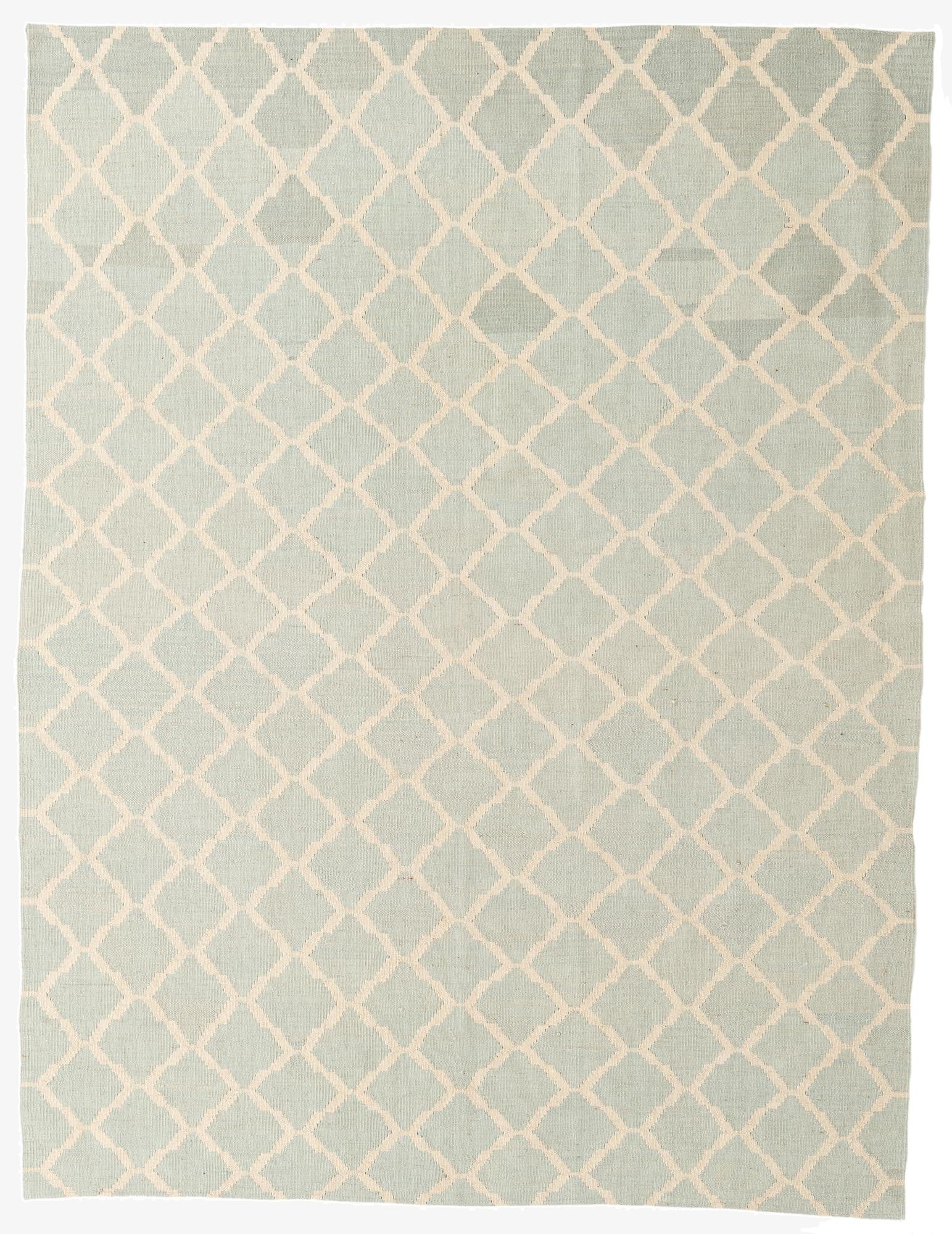  6' x 7' 10  Hand Woven Kilim Modern Wool Rug