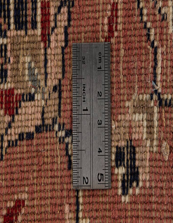 Detail image of  5' 1 x 8' 4  Hand Knotted Lahour Wool Rug