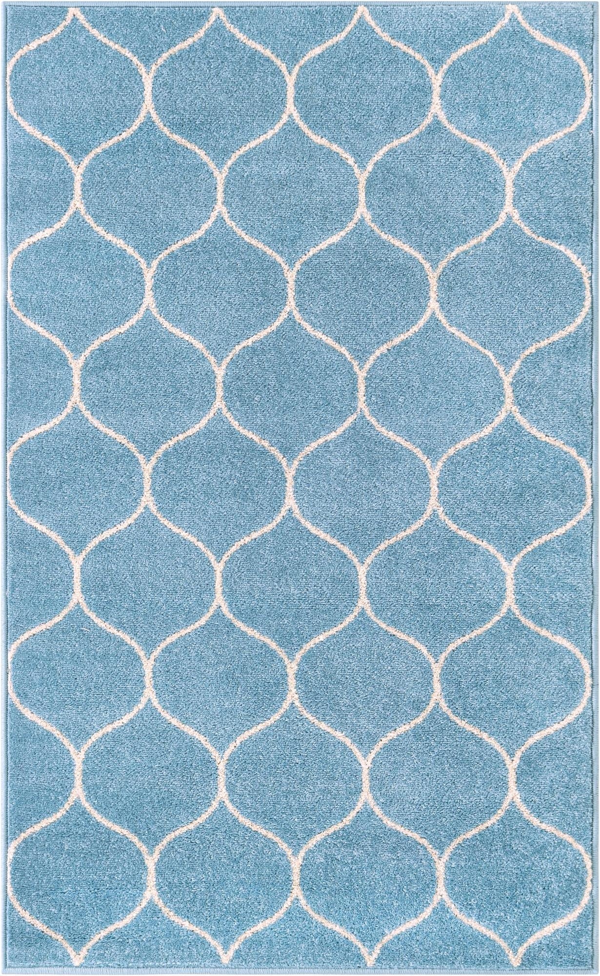  3' x 5' 3 Lattice Frieze Rug