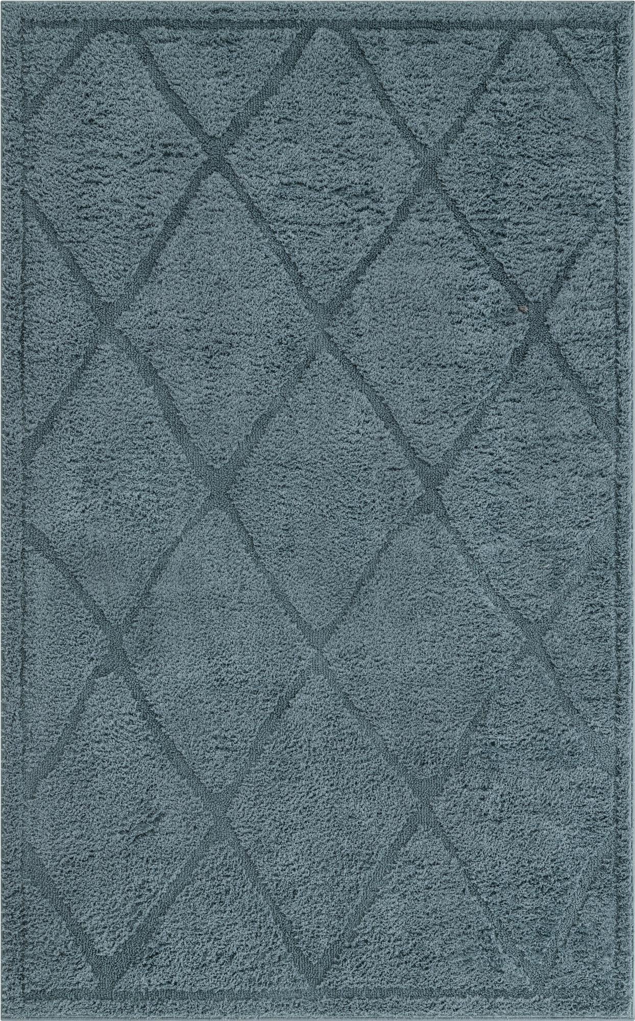  5' x 8' Lattice Shag Rug