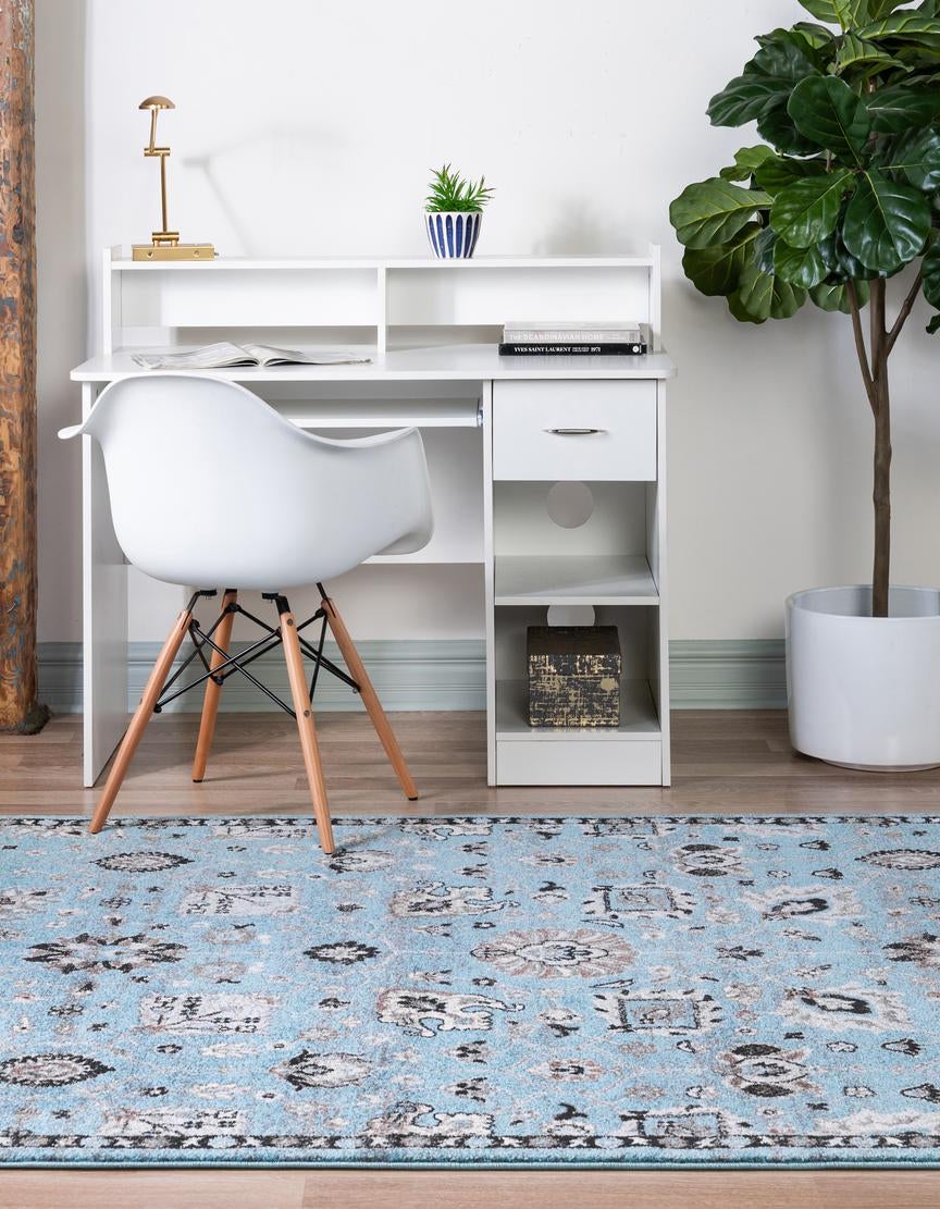 Light Blue 9' x 12' 2 Legacy Rug | Rugs.com