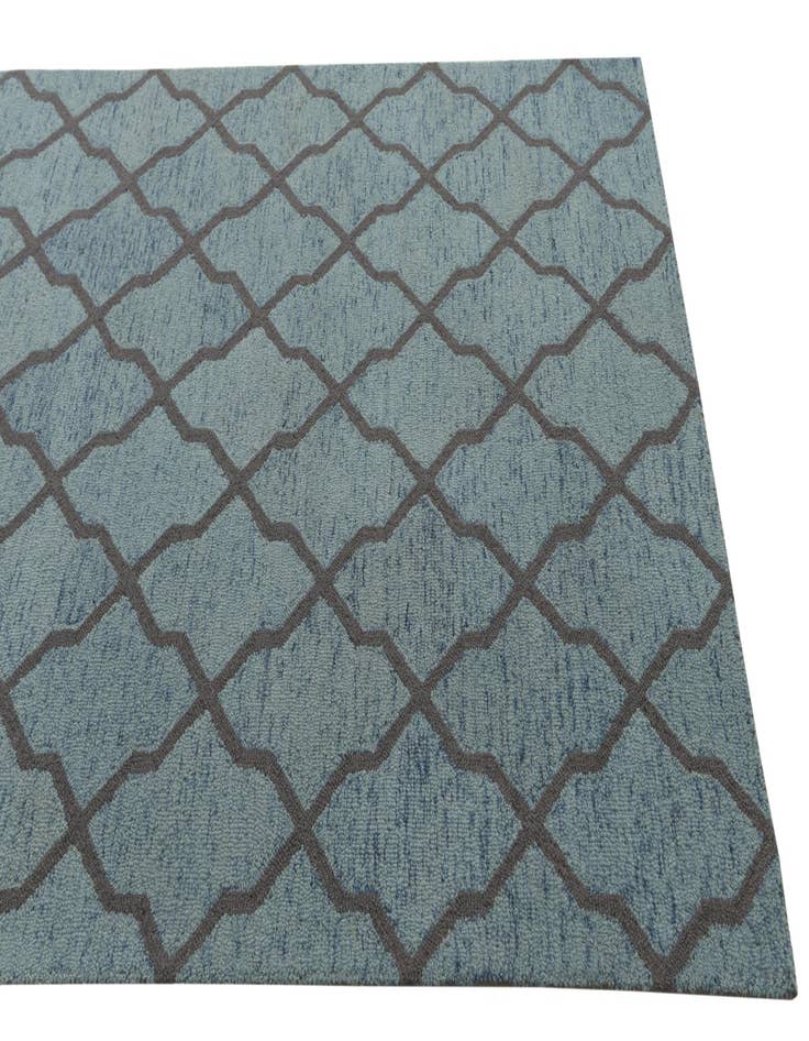 Detail image of  5' x 8' Luna Wool Rug