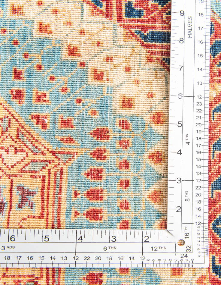 Detail image of  7' x 9' 9  Hand Knotted Mamluk Ziegler Oriental Rug