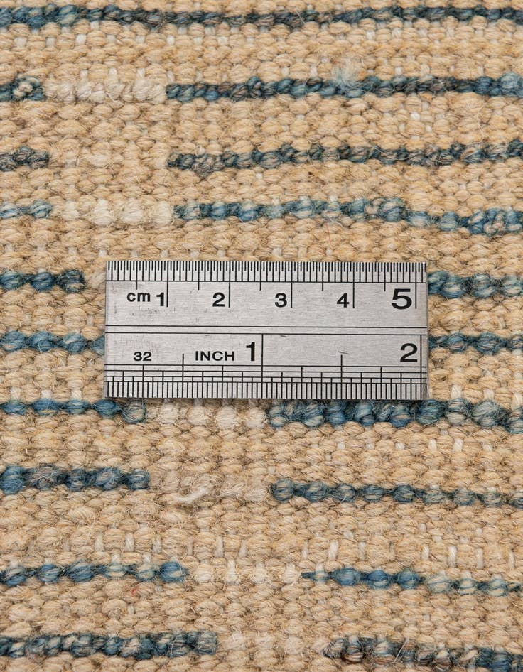 Detail image of  5' 7 x 8' 2  Hand Knotted Moroccan Wool Rug