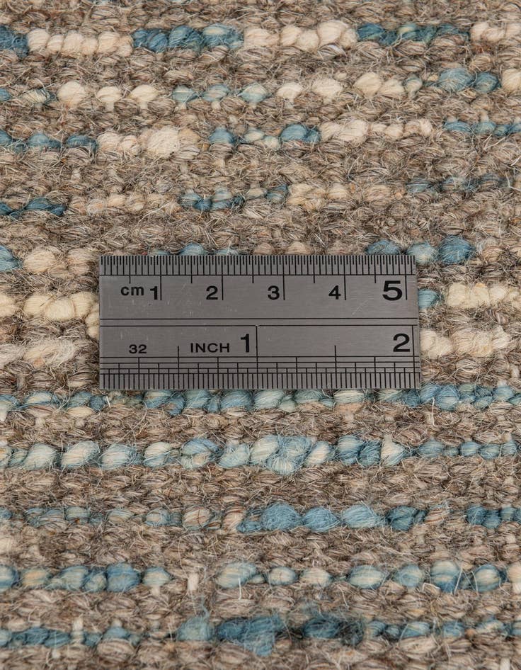 Detail image of  6' x 9' 6  Hand Knotted Moroccan Wool Rug