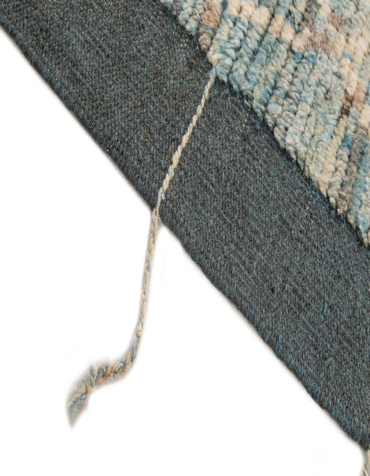 Detail image of  6' 6 x 9' 5  Hand Knotted Moroccan Wool Rug