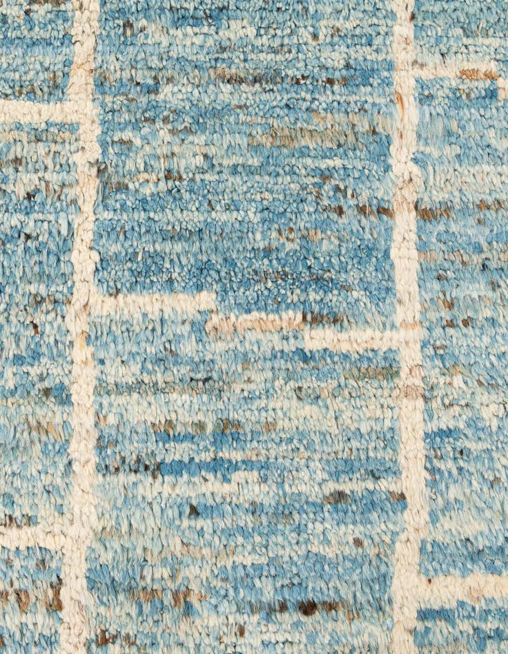 Detail image of  7' 7 x 10' 1  Hand Knotted Moroccan Wool Rug