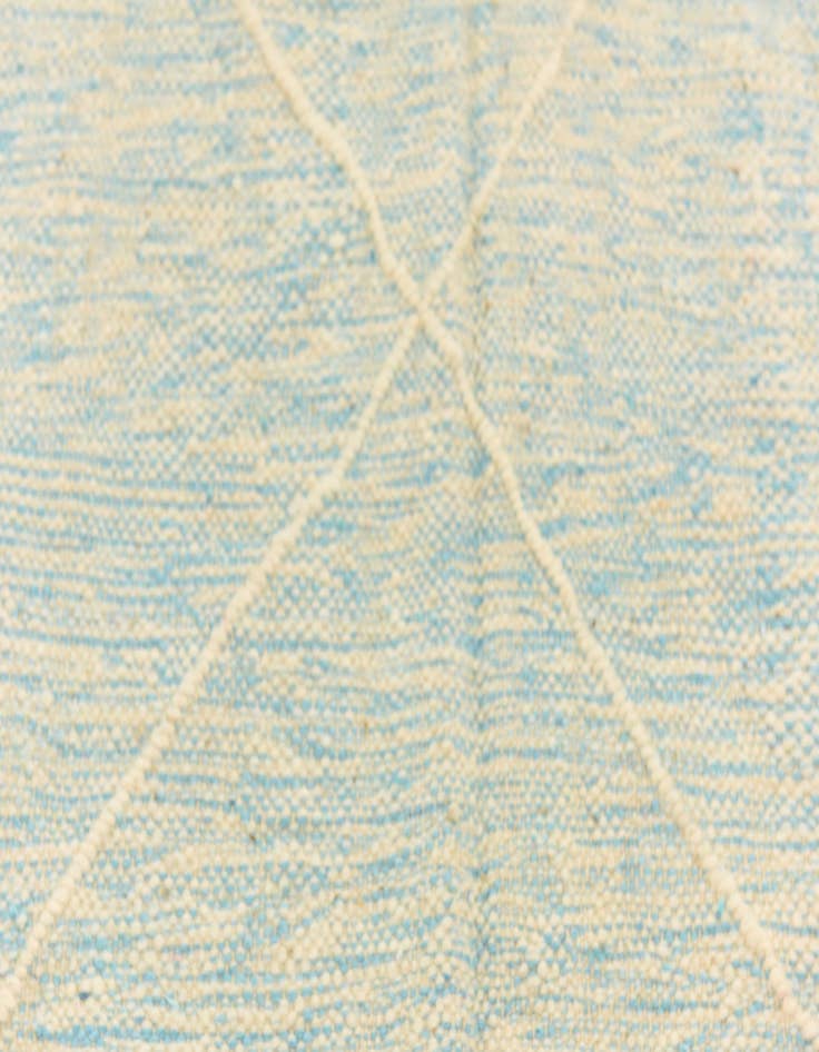 Detail image of  4' 9 x 7' 4  Hand Knotted Moroccan Wool Rug