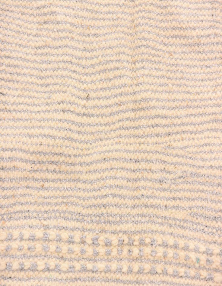 Detail image of  5' 6 x 9' 1  Hand Knotted Moroccan Wool Rug