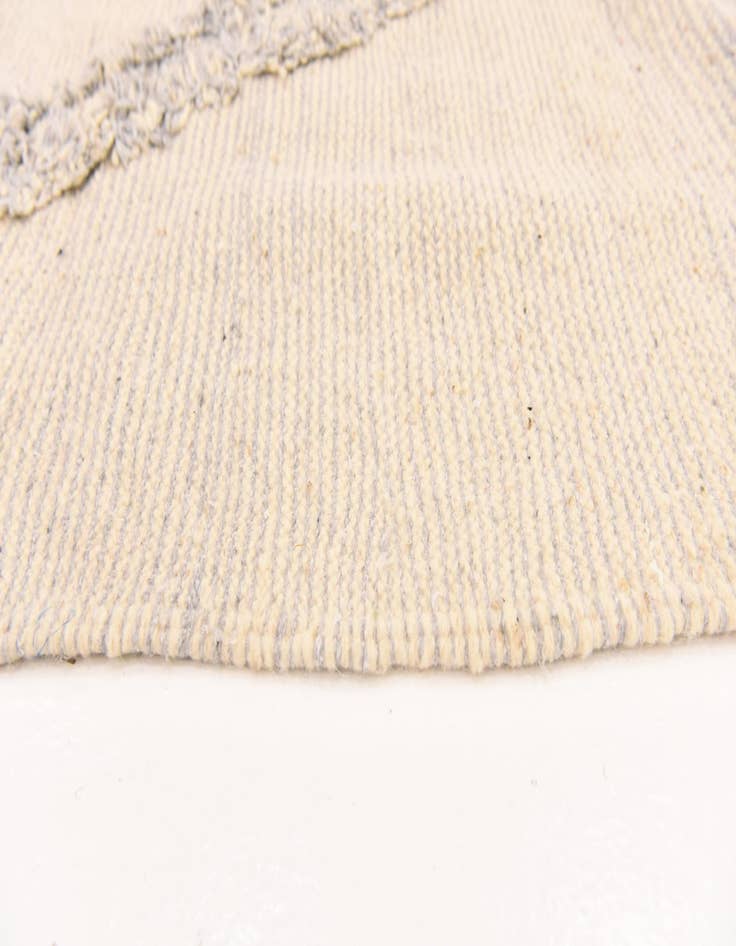 Detail image of  5' 6 x 9' 1  Hand Knotted Moroccan Wool Rug