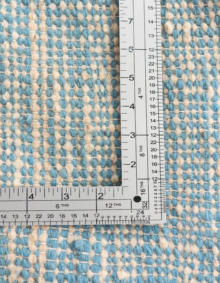 Detail image of  6' 6 x 10' 3  Hand Knotted Moroccan Wool Rug