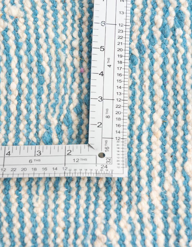 Detail image of  6' 7 x 10' 2  Hand Knotted Moroccan Wool Rug