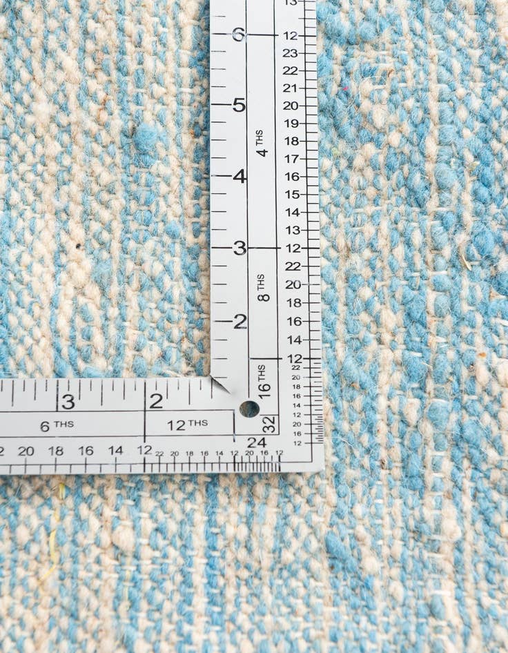 Detail image of  5' 2 x 8' 7  Hand Knotted Moroccan Wool Rug