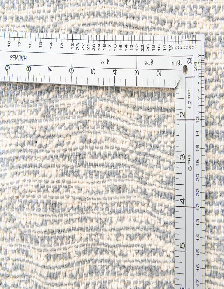 Detail image of  6' 10 x 9' 5  Hand Knotted Moroccan Wool Rug