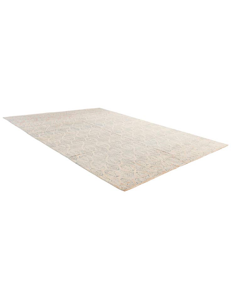 Detail image of  8' 10 x 12' 2  Hand Knotted Moroccan Wool Rug