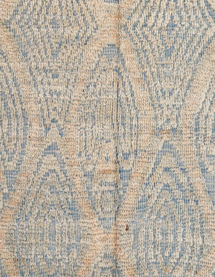 Detail image of  8' 10 x 12' 2  Hand Knotted Moroccan Wool Rug