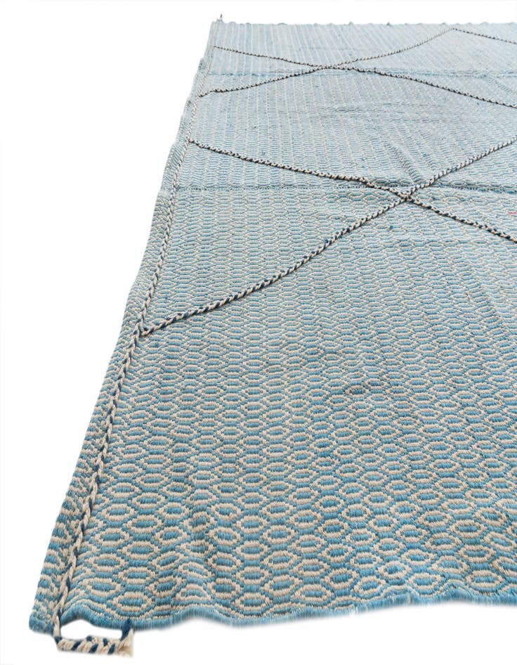 Detail image of  9' 9 x 14' 4  Hand Knotted Moroccan Wool Rug