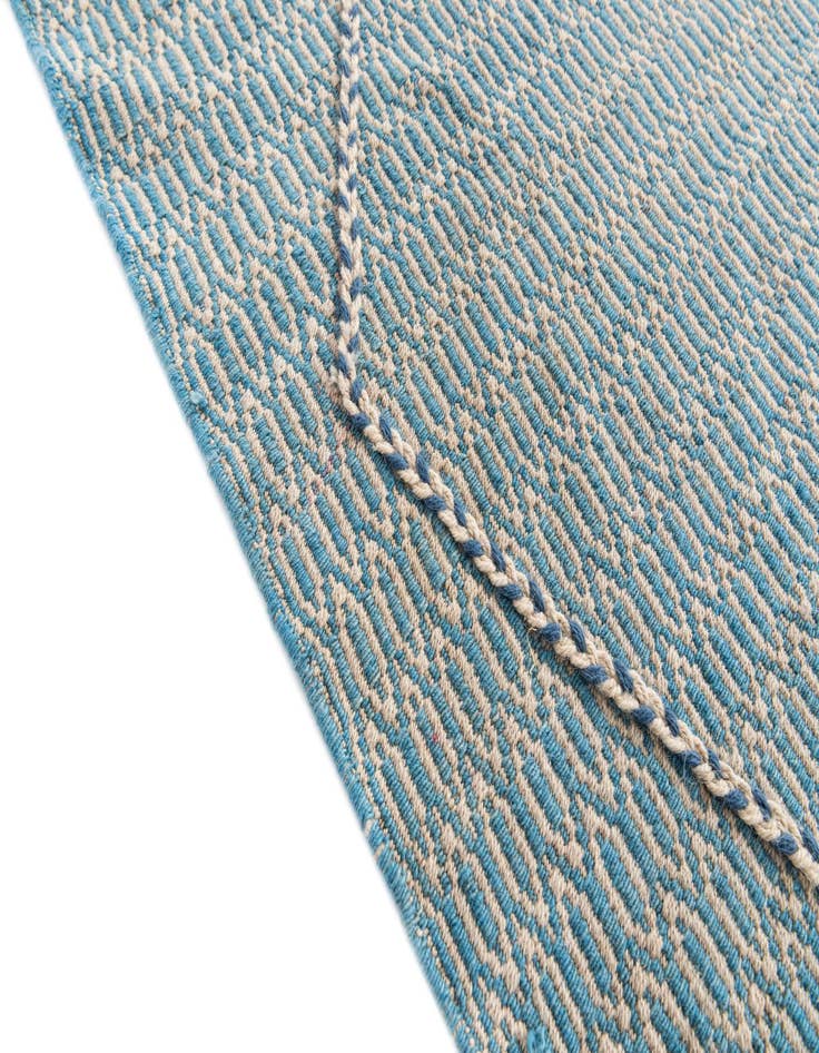 Detail image of  9' 9 x 14' 4  Hand Knotted Moroccan Wool Rug