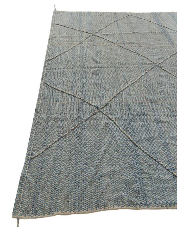 Detail image of  8' 7 x 11' 10  Hand Woven Moroccan Wool Rug