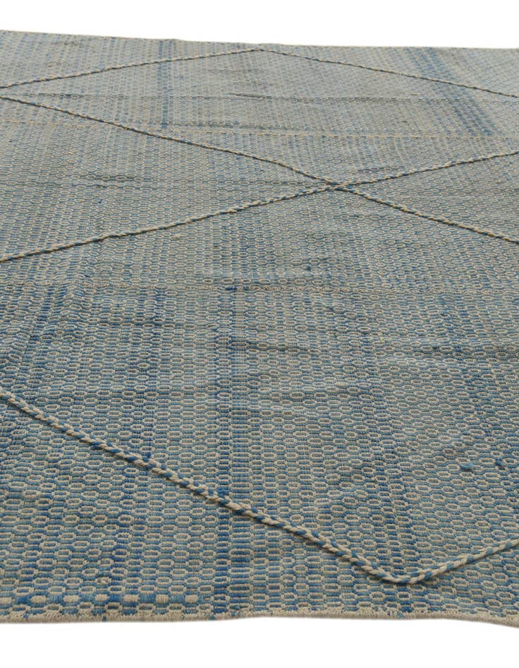 Detail image of  8' 7 x 11' 10  Hand Woven Moroccan Wool Rug