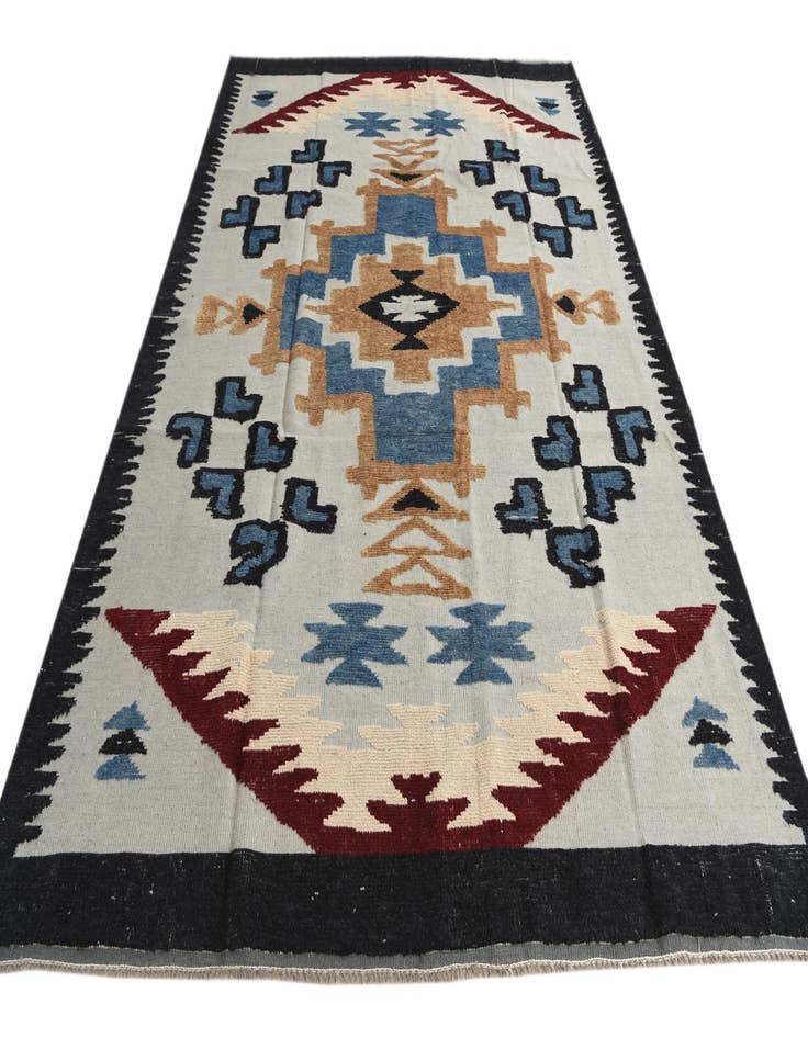 Detail image of  7' 6 x 10' 2  Hand Knotted Moroccan Wool Rug