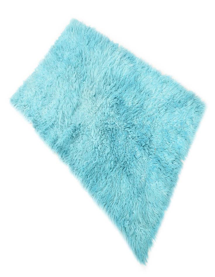 Detail image of  2' 9 x 4' 9  Hand Knotted Moroccan Wool Rug