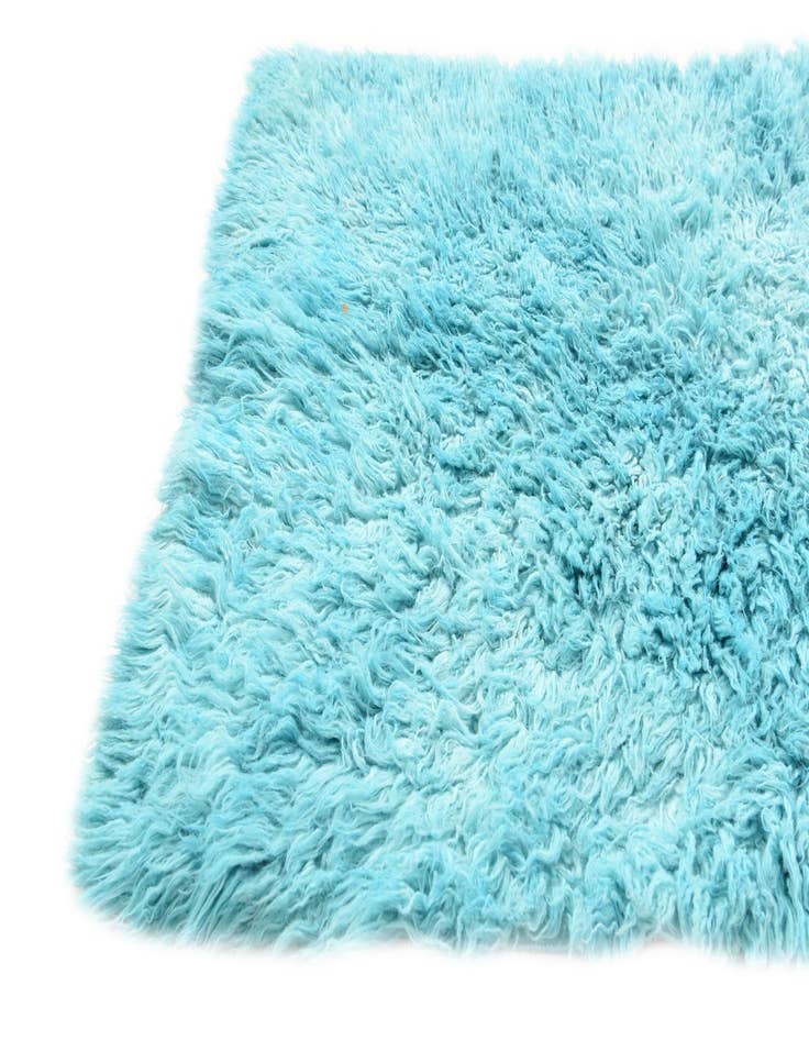 Detail image of  2' 9 x 4' 9  Hand Knotted Moroccan Wool Rug