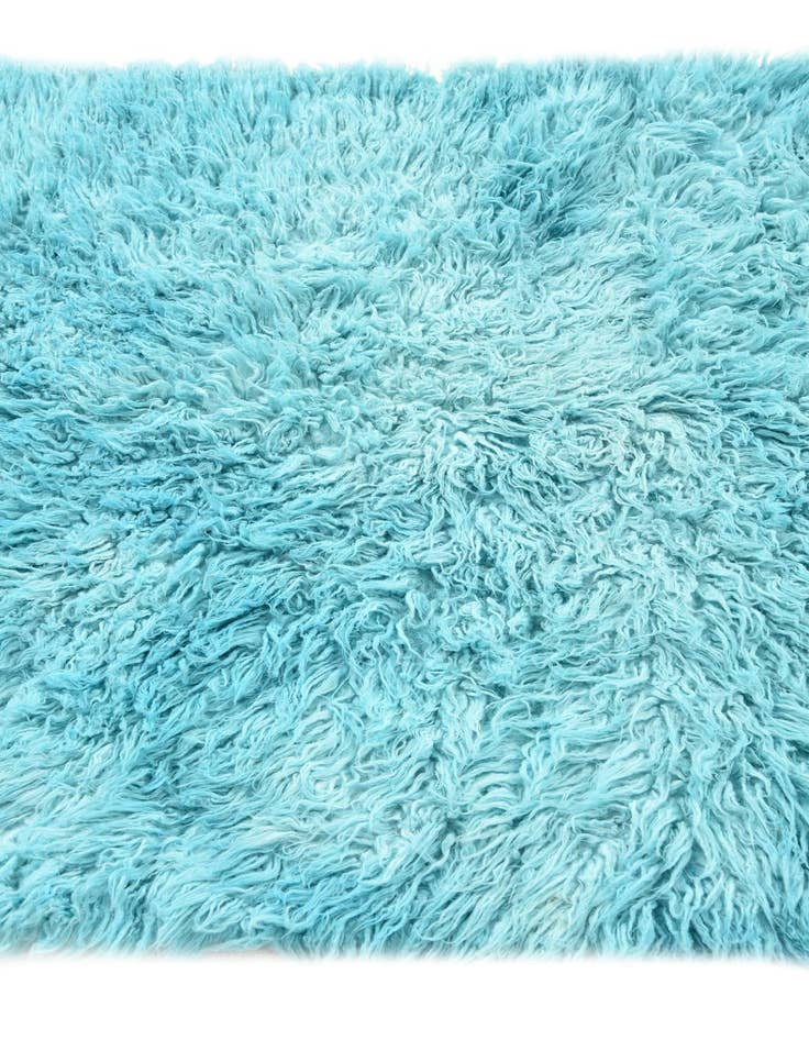 Detail image of  2' 9 x 4' 9  Hand Knotted Moroccan Wool Rug