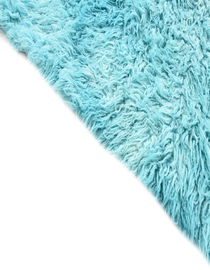 Detail image of  2' 9 x 4' 9  Hand Knotted Moroccan Wool Rug