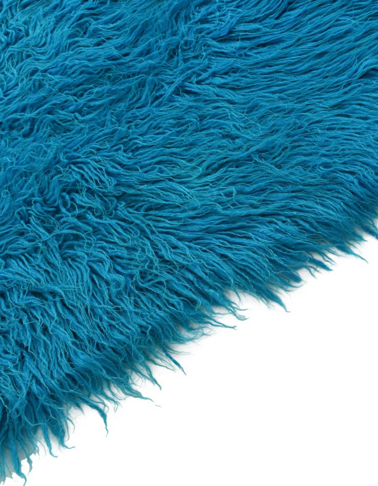 Detail image of  3' x 5' 6  Hand Knotted Moroccan Wool Rug