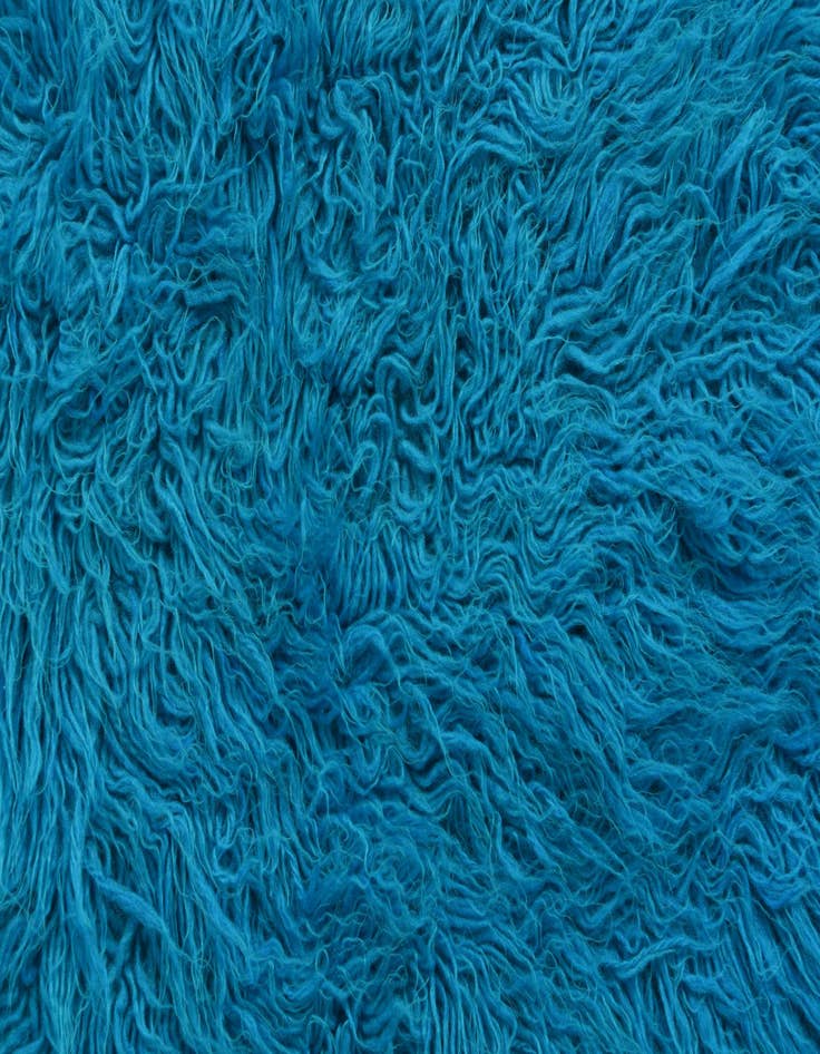 Detail image of  3' x 5' 6  Hand Knotted Moroccan Wool Rug