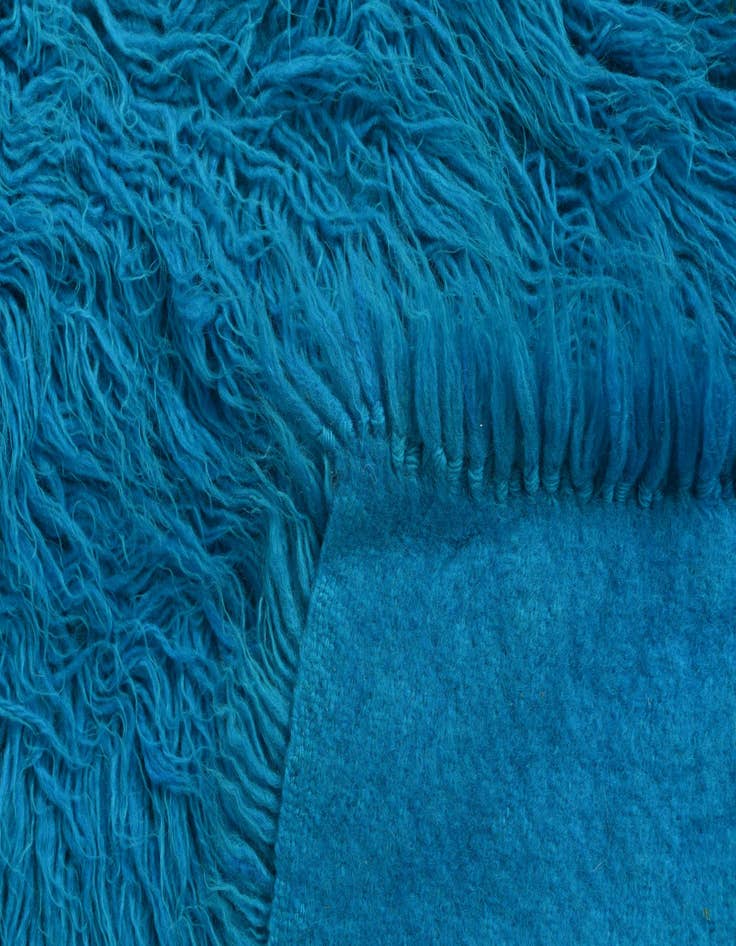 Detail image of  3' x 5' 6  Hand Knotted Moroccan Wool Rug