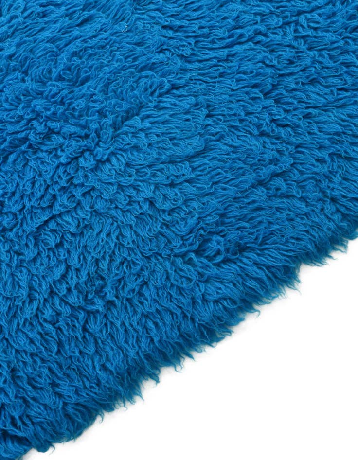 Detail image of  5' 1 x 7' 2  Hand Knotted Moroccan Wool Rug