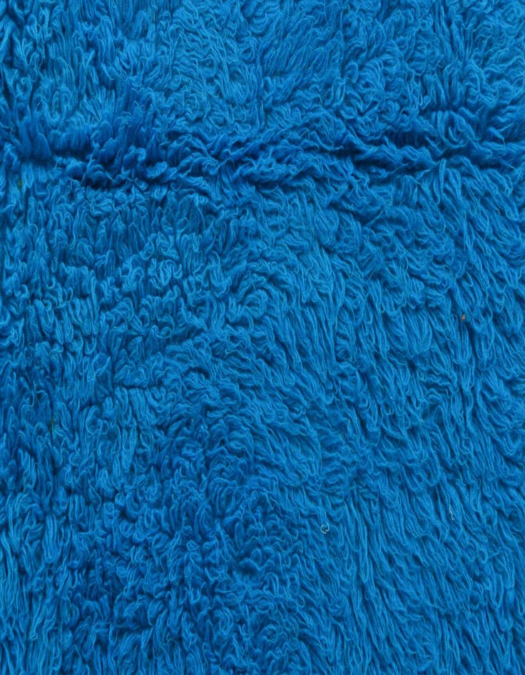 Detail image of  5' 1 x 7' 2  Hand Knotted Moroccan Wool Rug