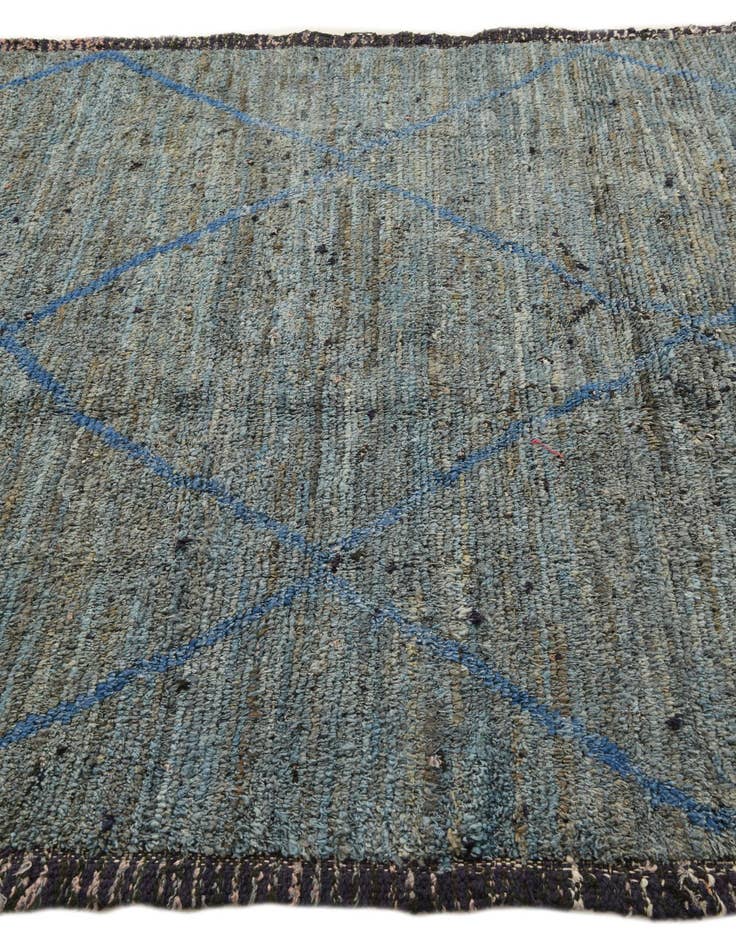 Detail image of 6' x 9' 3 Hand Knotted Moroccan Wool Rug